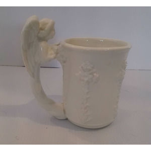 Vintage 1994 McConnell Talus White Vintage Cup Lilly Motif